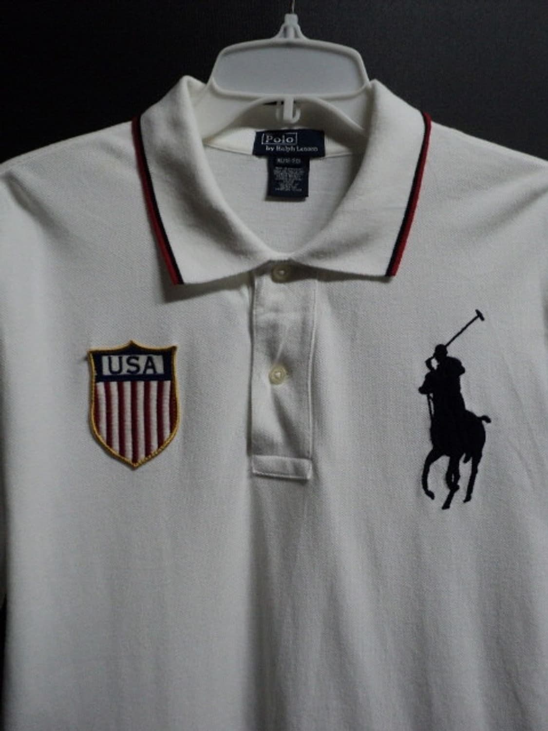 Ralph Lauren 랄프로렌 USA 빅포니 성조기 자수로고 셔츠  상품이미지2