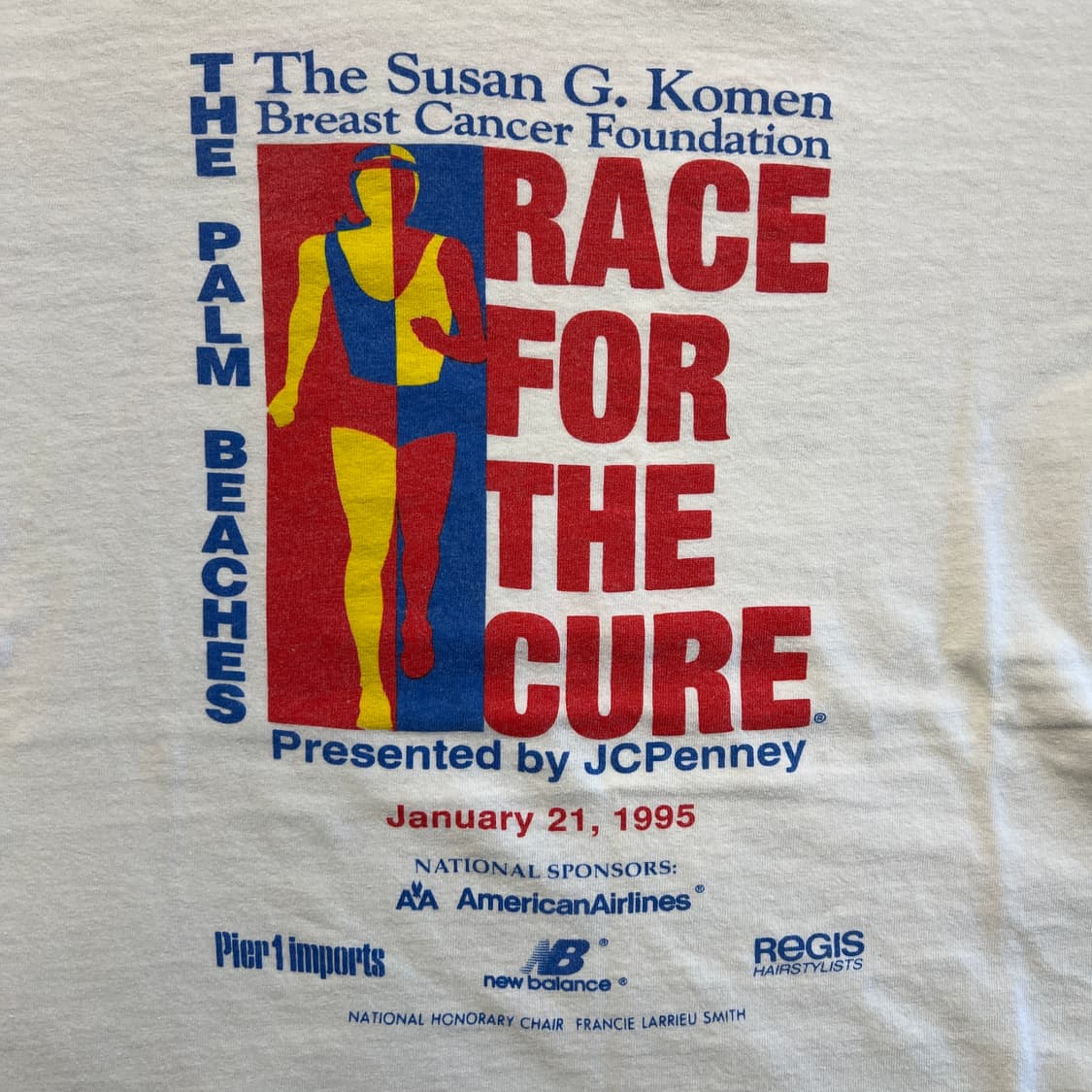 90s USA Vintage Race For The Cure 상품이미지2