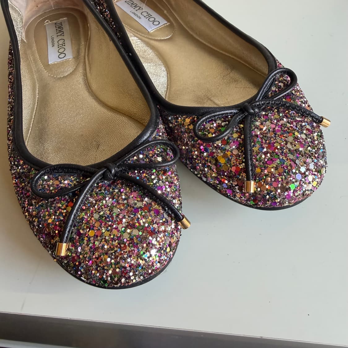 지미츄 글리터 플랫 슈즈 상품이미지4