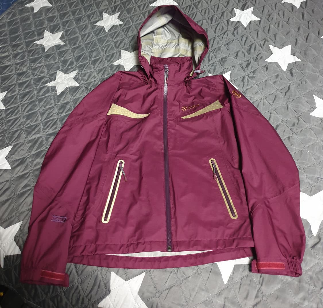 (새상품급) AIGLE 에이글 나일론 방수 바람막이 후드 집업자켓 (M) 상품이미지1