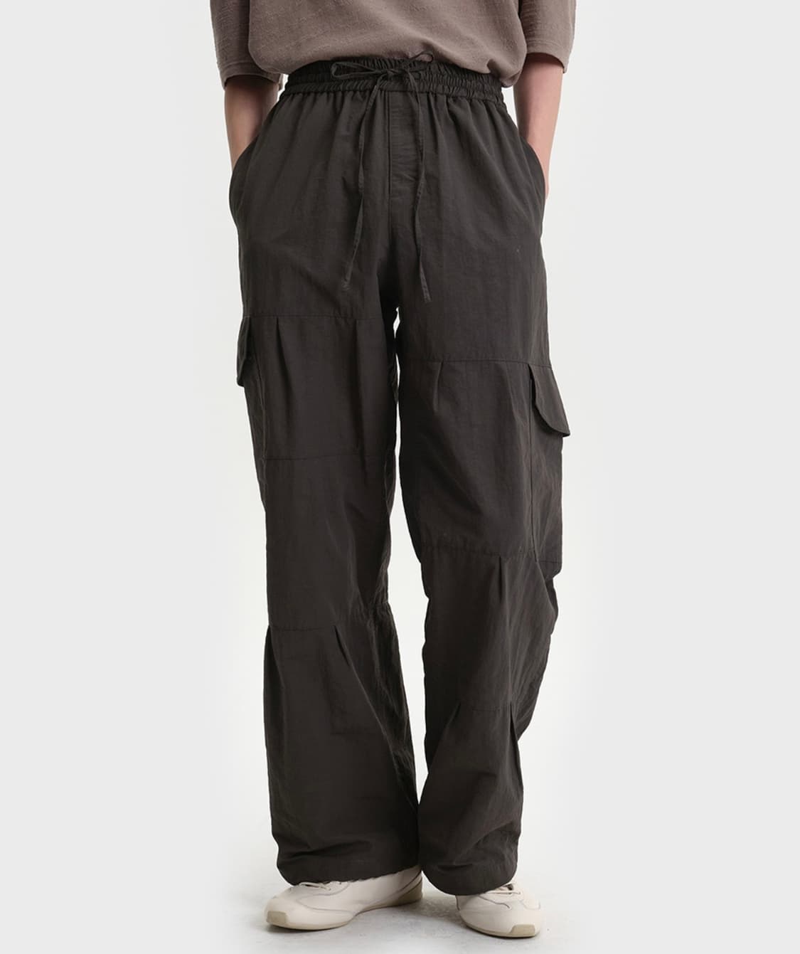 벨리에 Drizzle Cargo Pants - Khaki Gray 상품이미지6