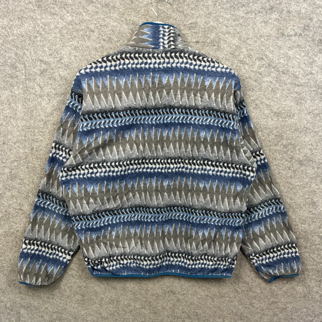 99FW 파타고니아 신칠라 스냅-T 그레이블루/틸블루 아즈텍 패턴 상품이미지5