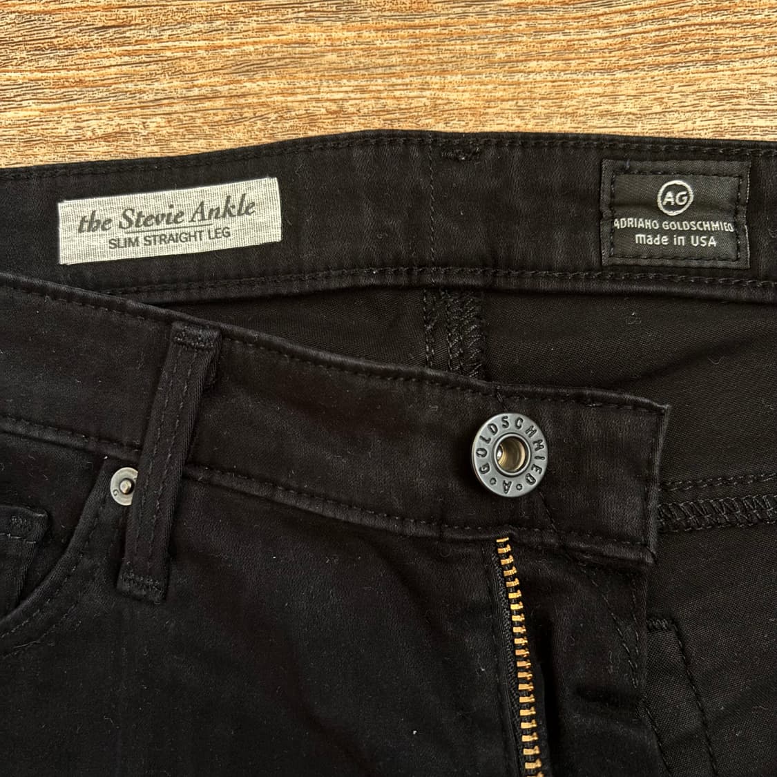 AG 미국 블랙진 27 모달 스판 앵클 스키니 수입 정품 상품이미지3