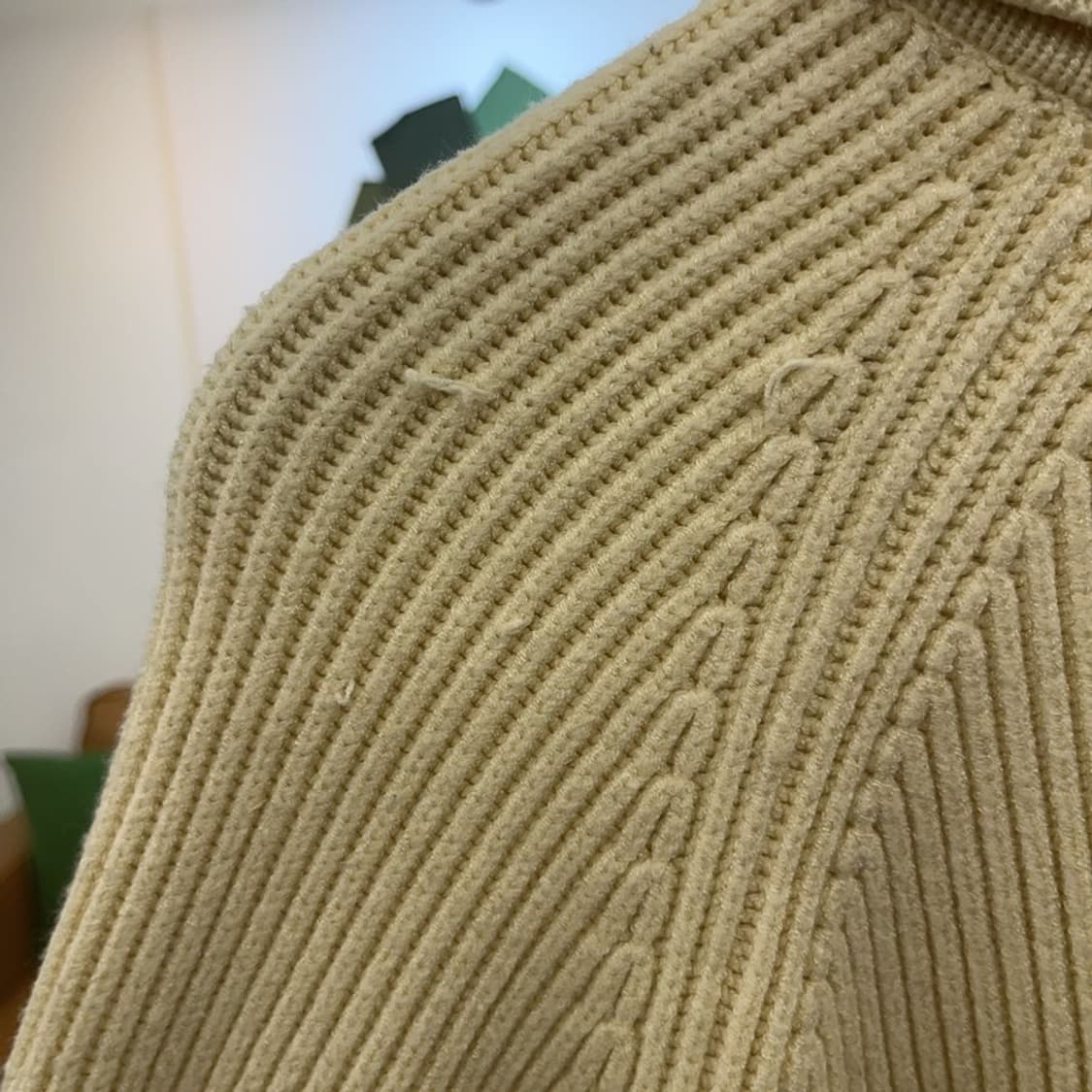 마리테프랑소와저버 여리 뜨개 투웨이 니트 가디건 M C06659 상품이미지8