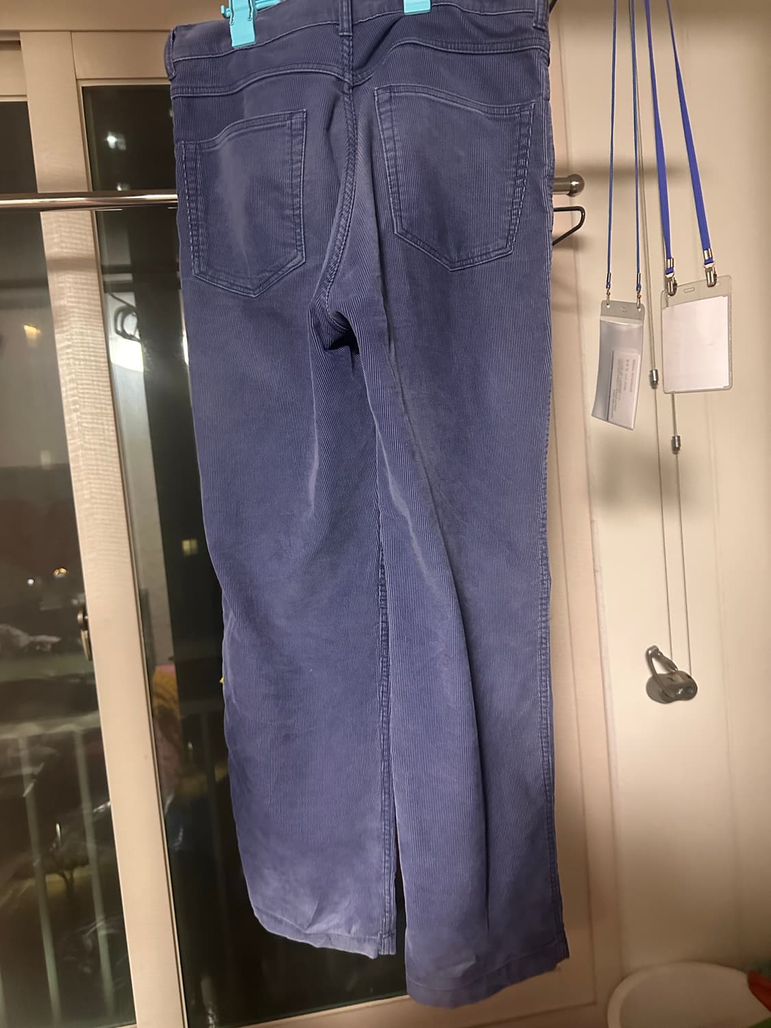 블라인드파일즈 부쉬팬츠 블루 색상 0사이즈 상품이미지2