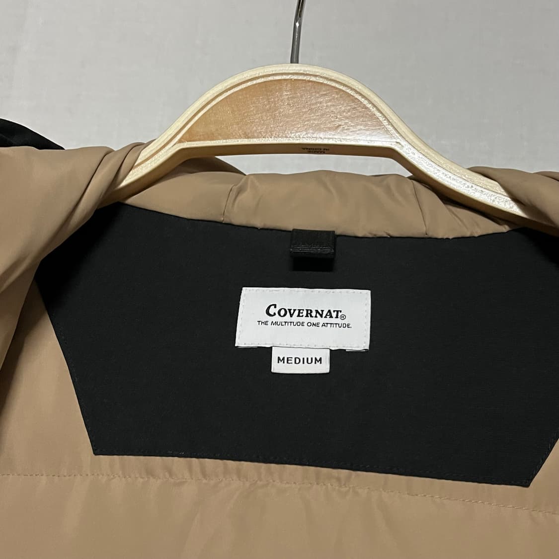 커버낫 후드 패딩 블랙 M 상품이미지3