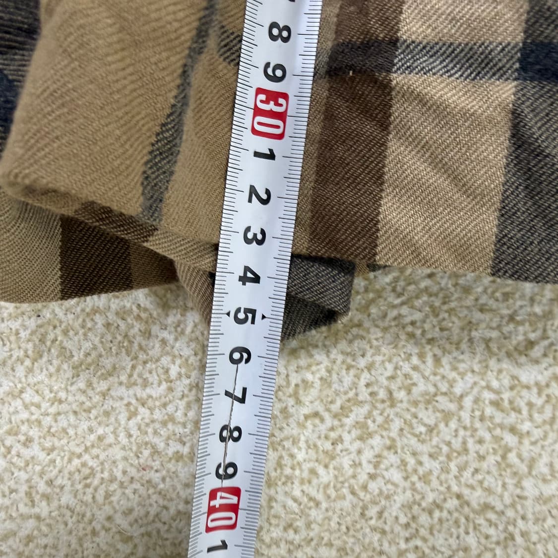 36 버버리 체크 치마 반바지 0202T2 상품이미지7