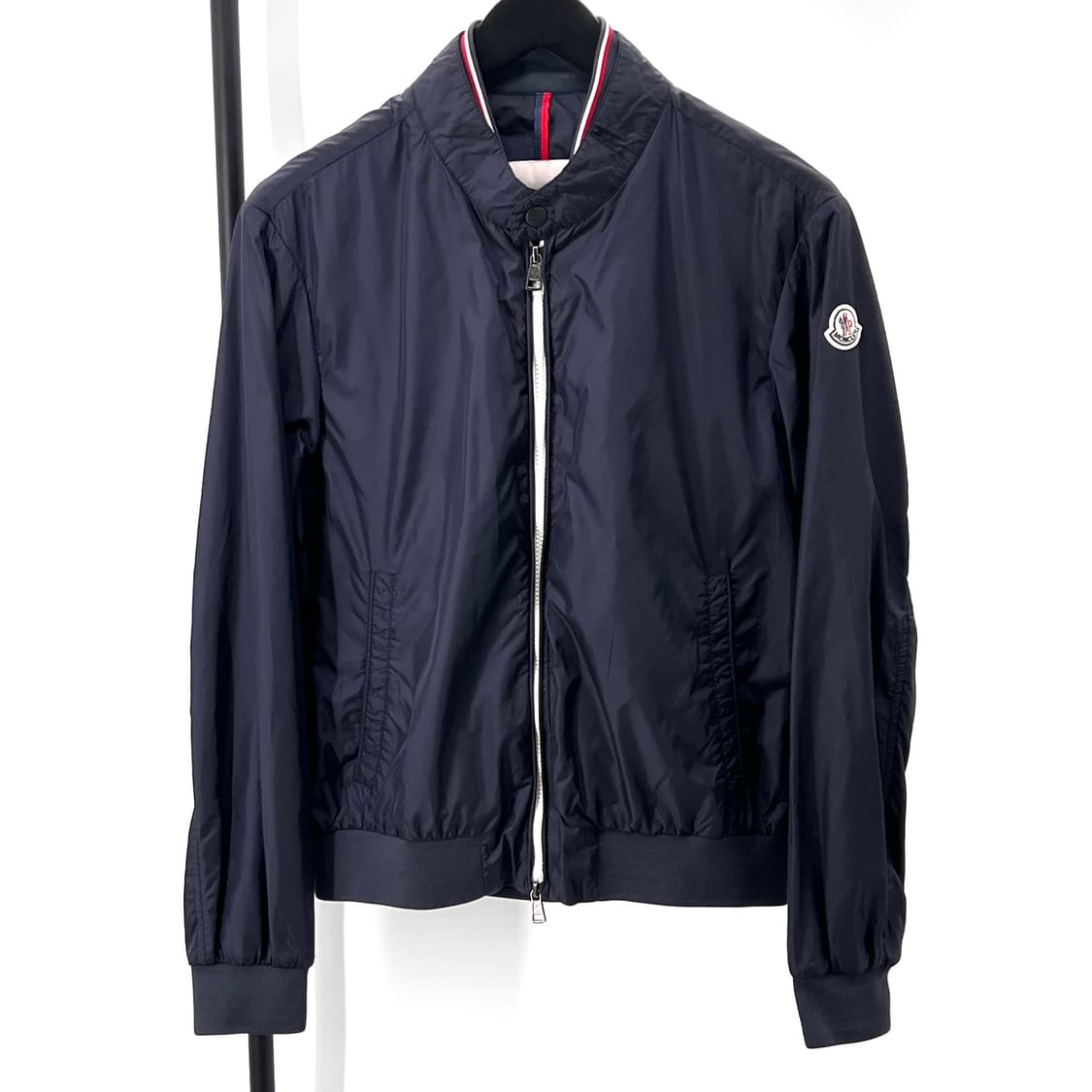 [2사이즈] 몽클레어 바람막이 집업 자켓 네이비 상품이미지3