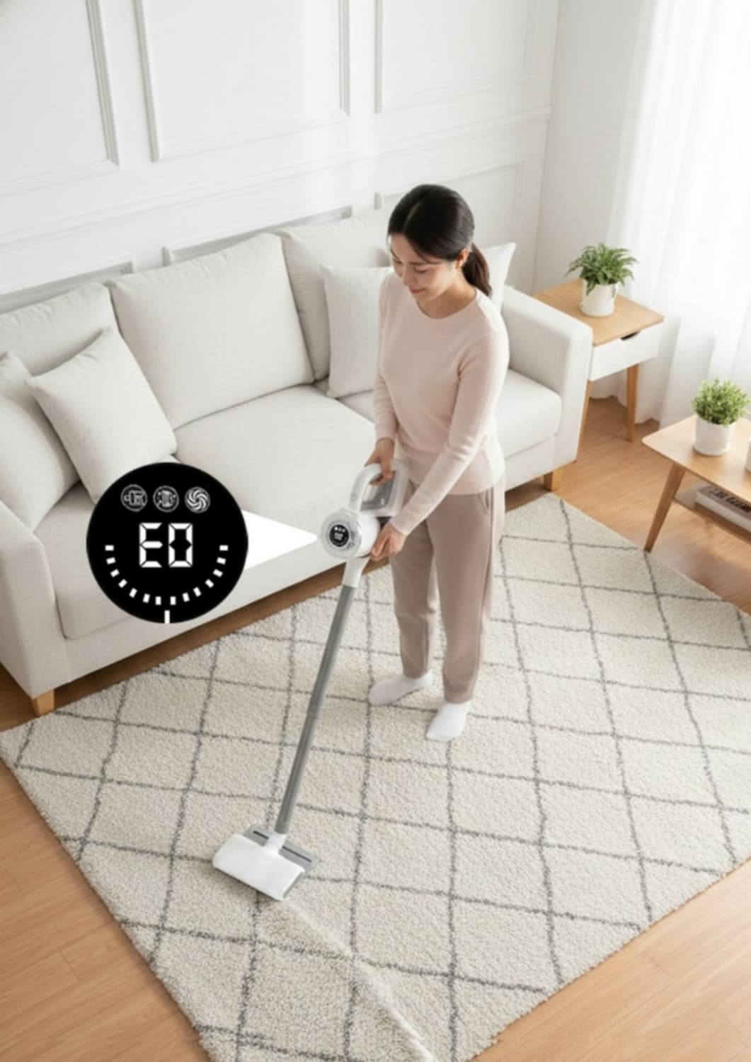 15000Pa 물걸레 겸용 무선 진공청소기 다기능 핸디청소기 겸용 차량용 상품이미지1