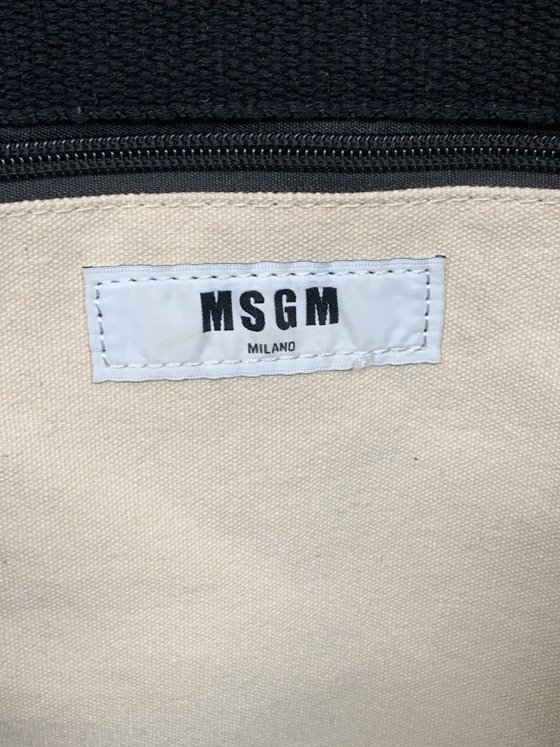 MSGM 밀라노 토트백 에코백 (ivory) 상품이미지4