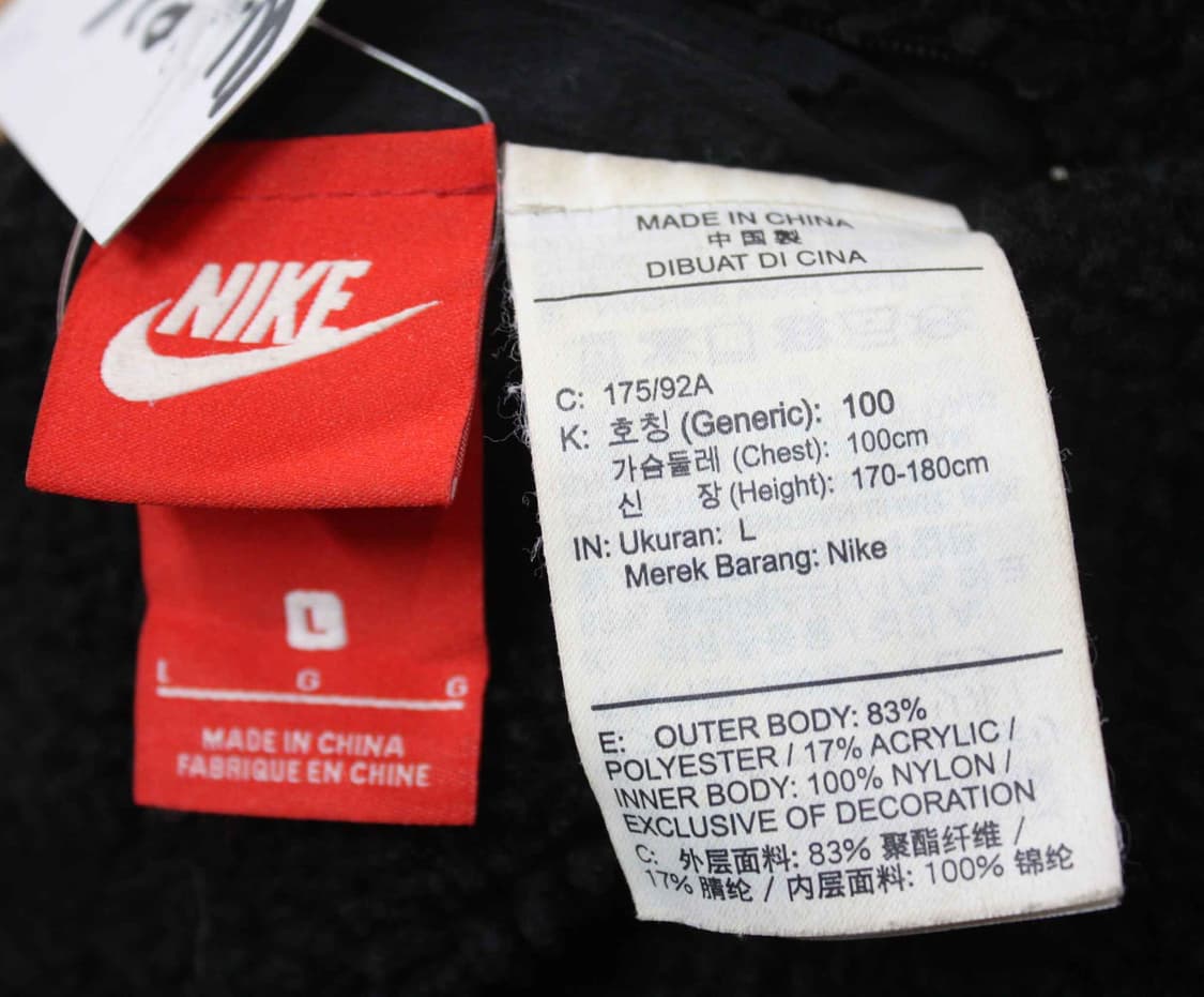 W-3936/나이키 정품 남성용 빅시우시 후리스 자켓 100 상품이미지3
