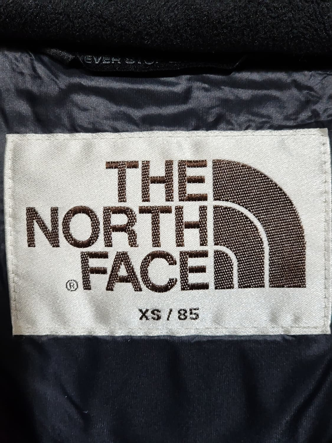 (S) 노스페이스 거위털 롱패딩 다운코트 블랙 구스다운 패딩코트  상품이미지3