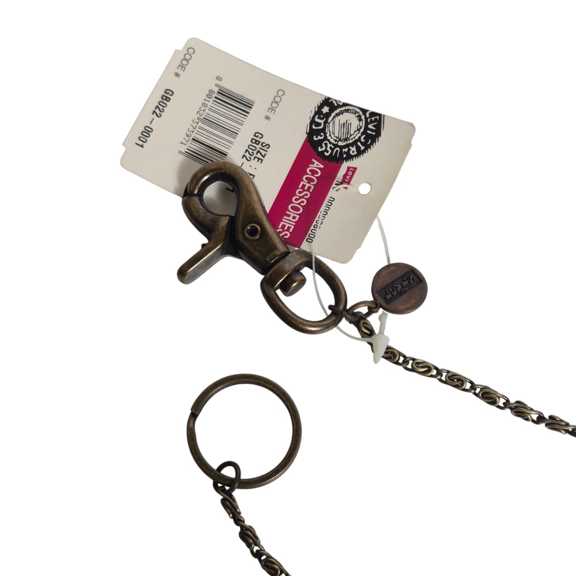 Levi's) 00s 리바이스 버튼 로고 월렛 체인 상품이미지3