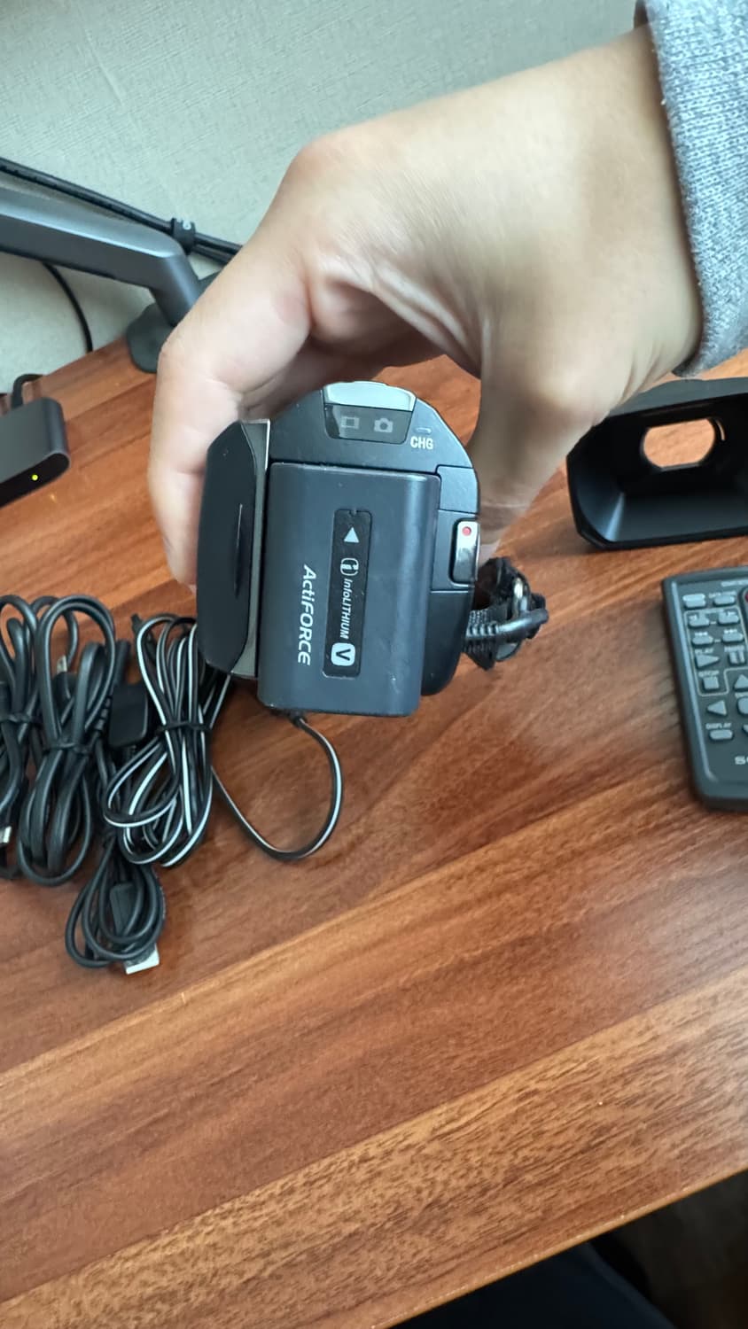 소니 SONY HDR-PJ590V 핸디캠 캠코더 풀박스 상품이미지6