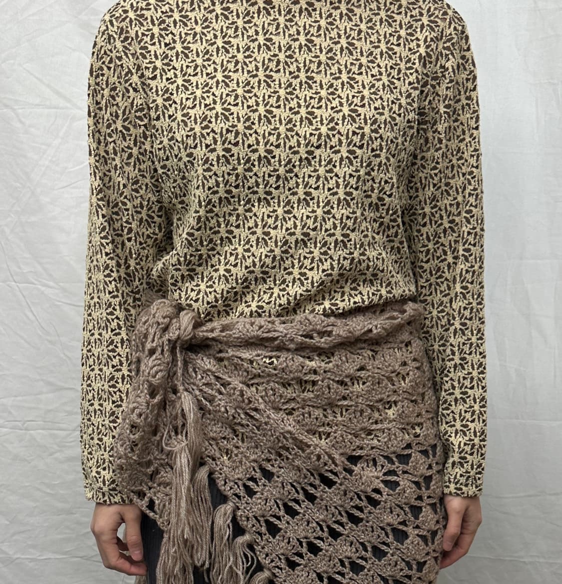 flower lace top 상품이미지1