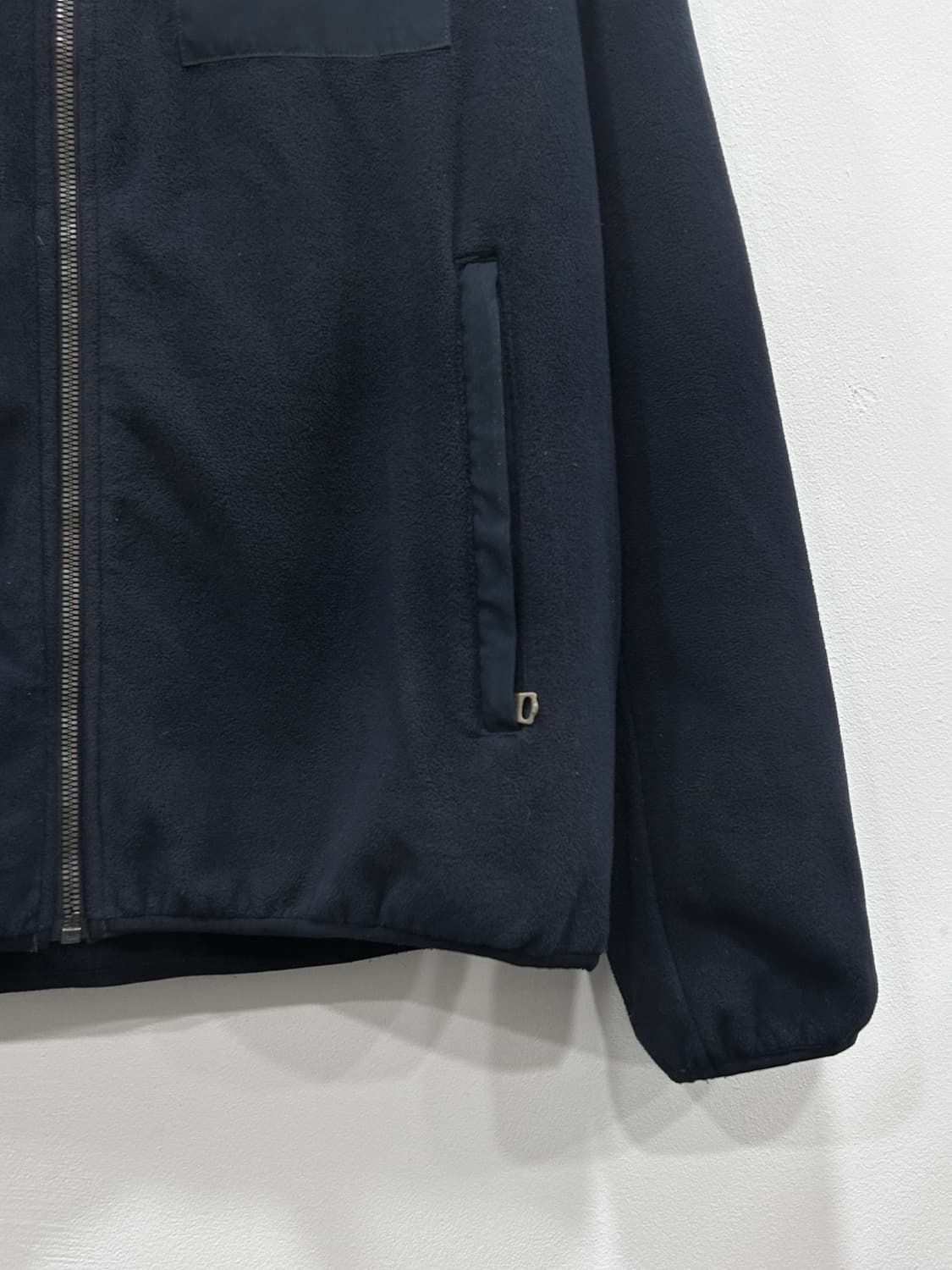 리바이스 네이비 플리스 후드 집업 자켓 남성 XL 상품이미지4