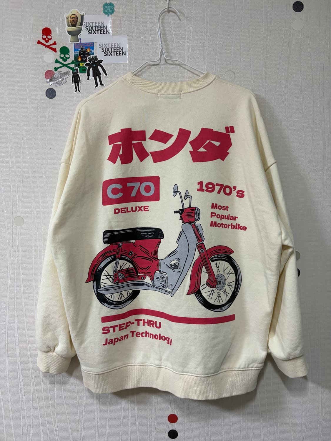 Kirin 혼다 빈티지 맨투맨 상품이미지1