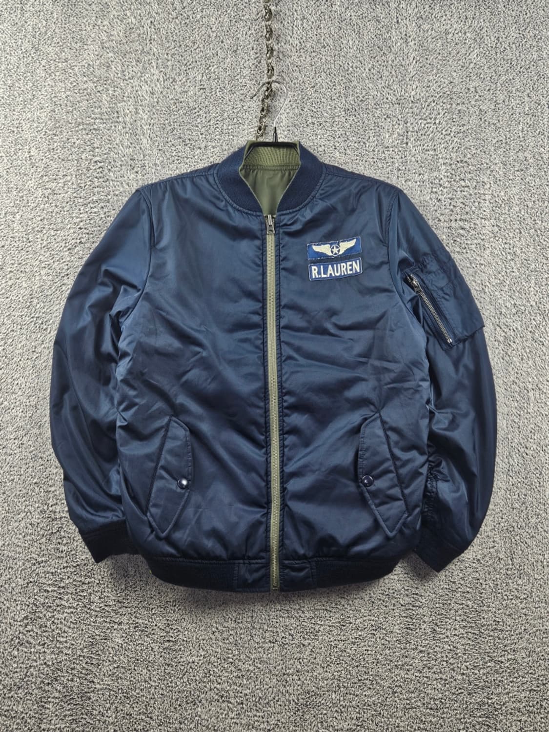 폴로랄프로렌 리버시블 MA-1 봄버 자켓 ( XL ) / 10912 상품이미지4