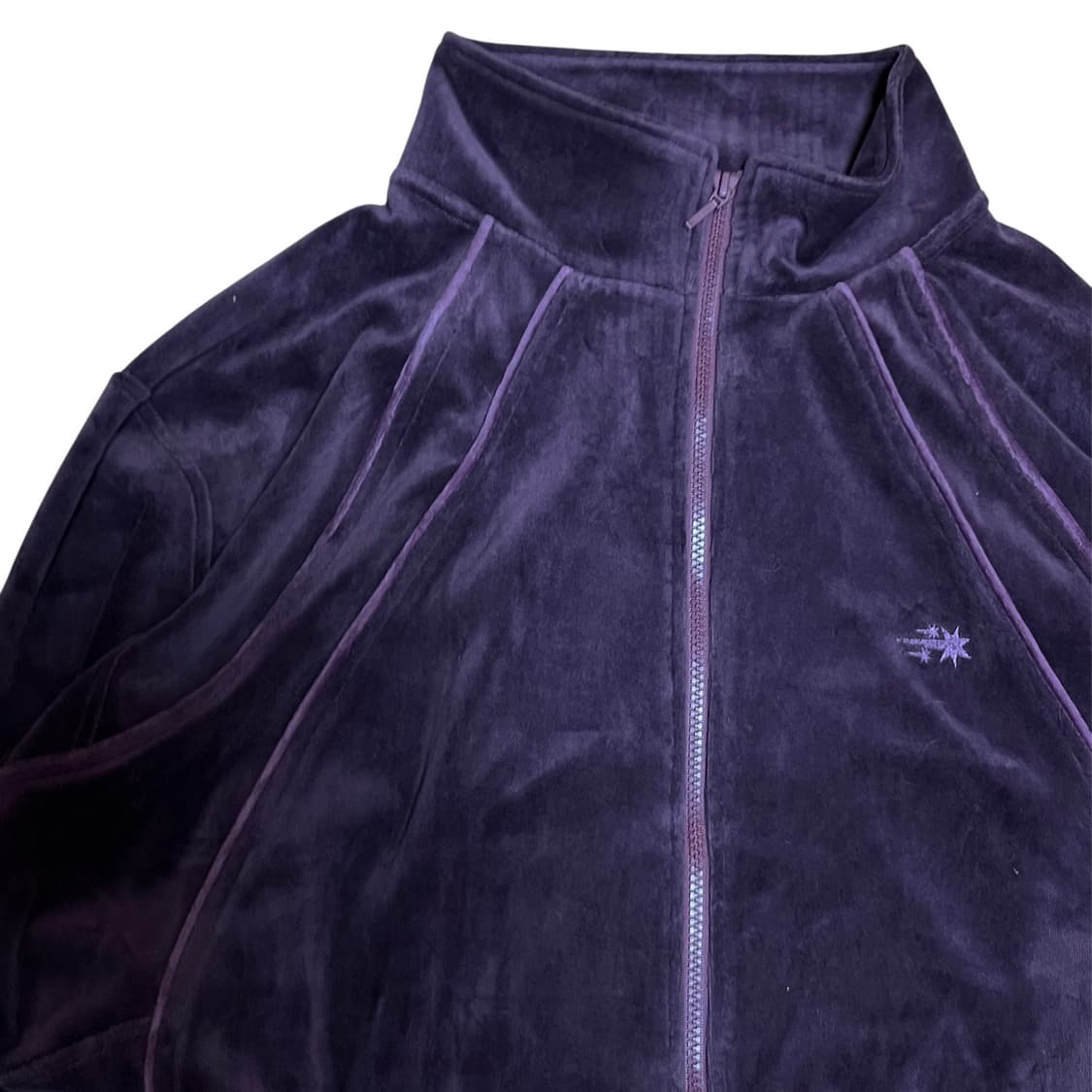 Nice Ghost Club, VELOUR TRACK JACKET_PUR 상품이미지4