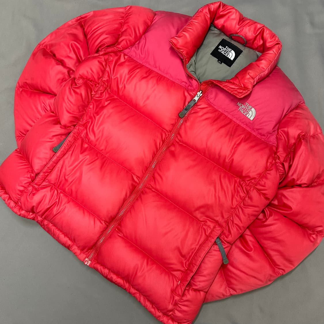 노스페이스 구스다운 눕시 700 레드 패딩 95 상품이미지3