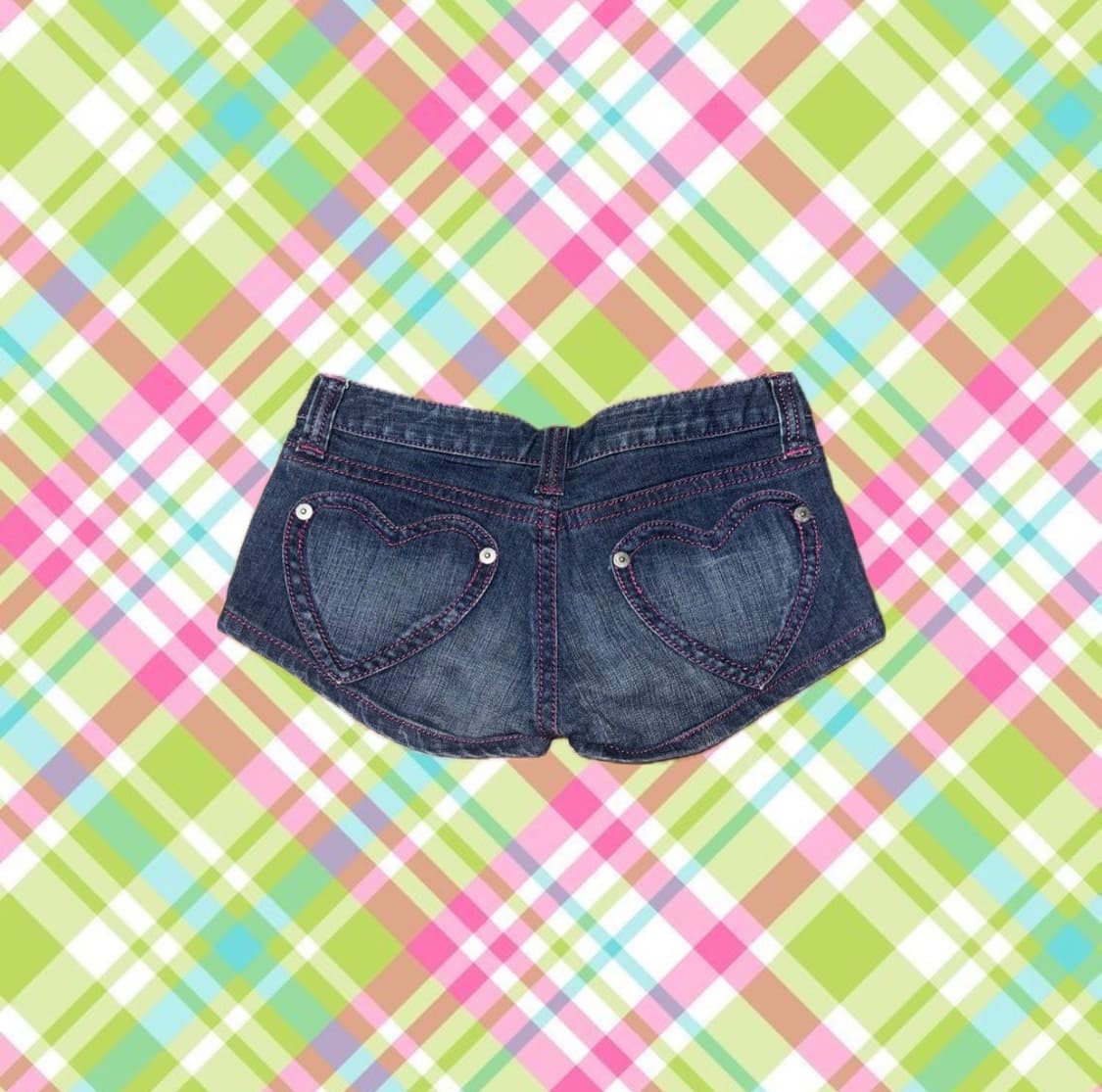 메조피아노깔 하트포켓 숏팬츠 반바지 상품이미지2