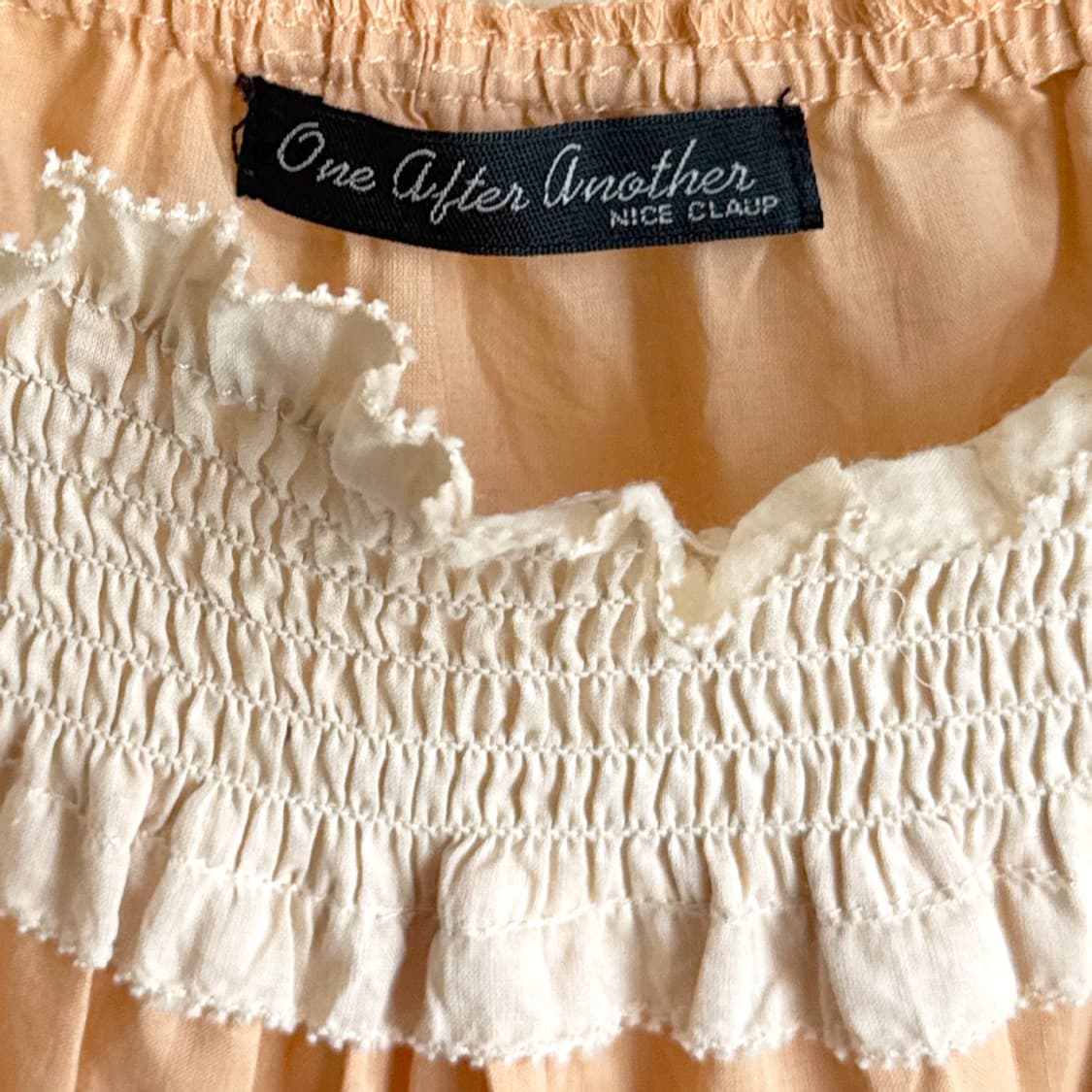 살구숲 티어드 소녀 블라우스 상품이미지4