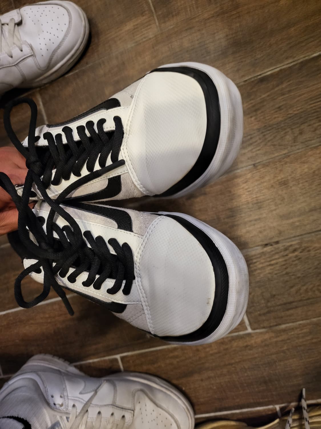 Vans 올드스쿨 스니커즈 화이트/그레이 상품이미지4