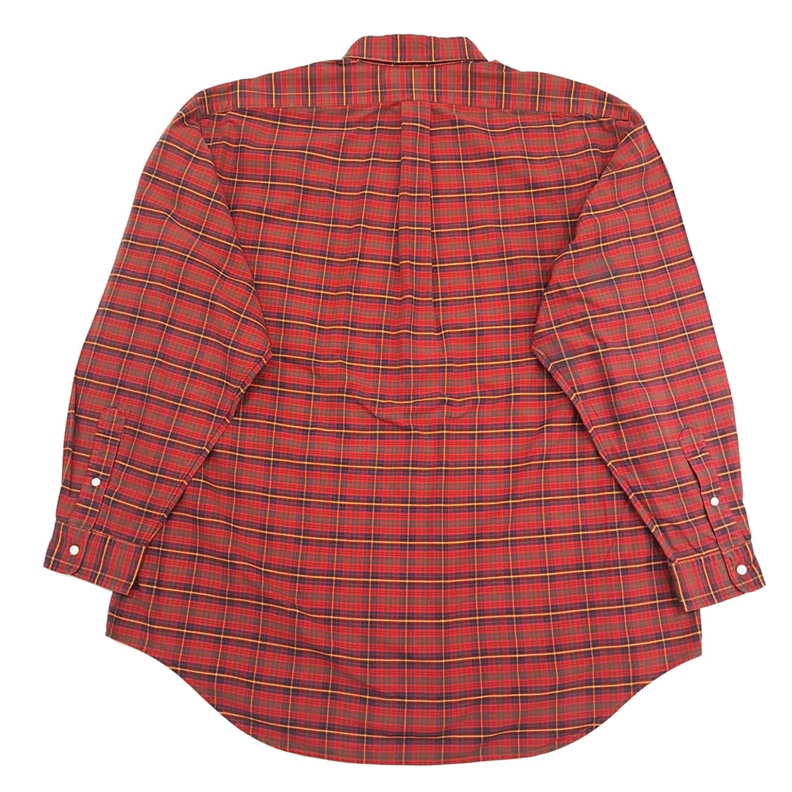 CN659 L 폴로 랄프로렌 빅셔츠 옥스포드 레드타탄체크 긴팔 셔츠 남방 상품이미지8