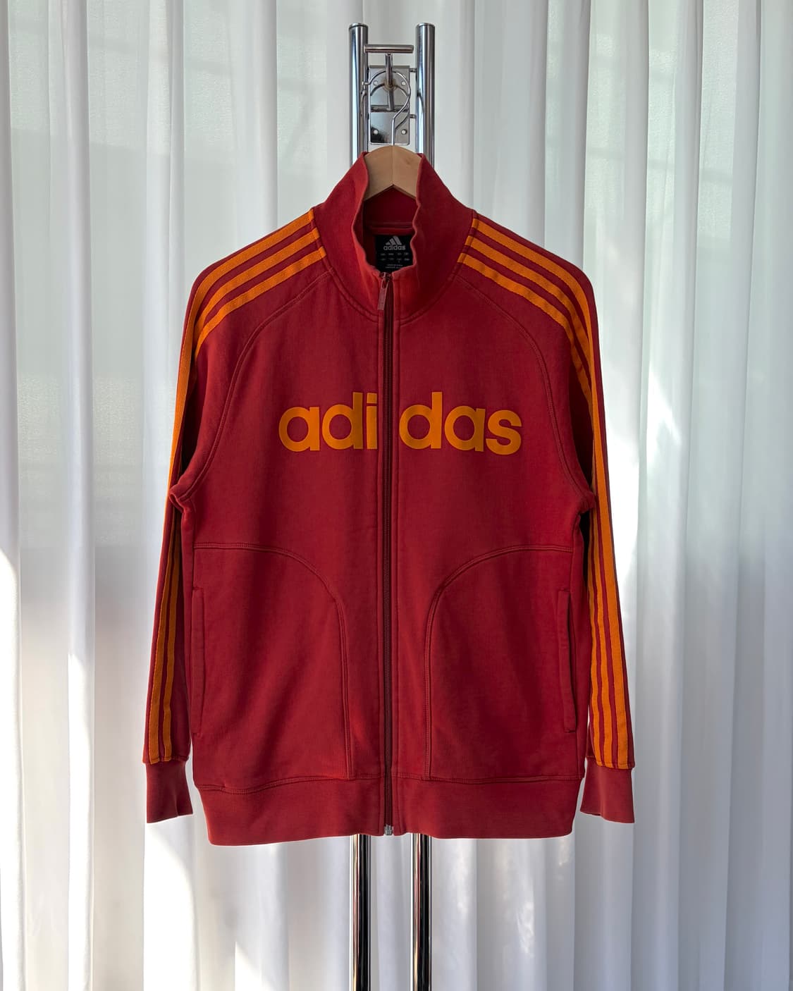 [M-L]아디다스 JPN 올드스쿨 스펠아웃 코튼 집업 상품이미지2