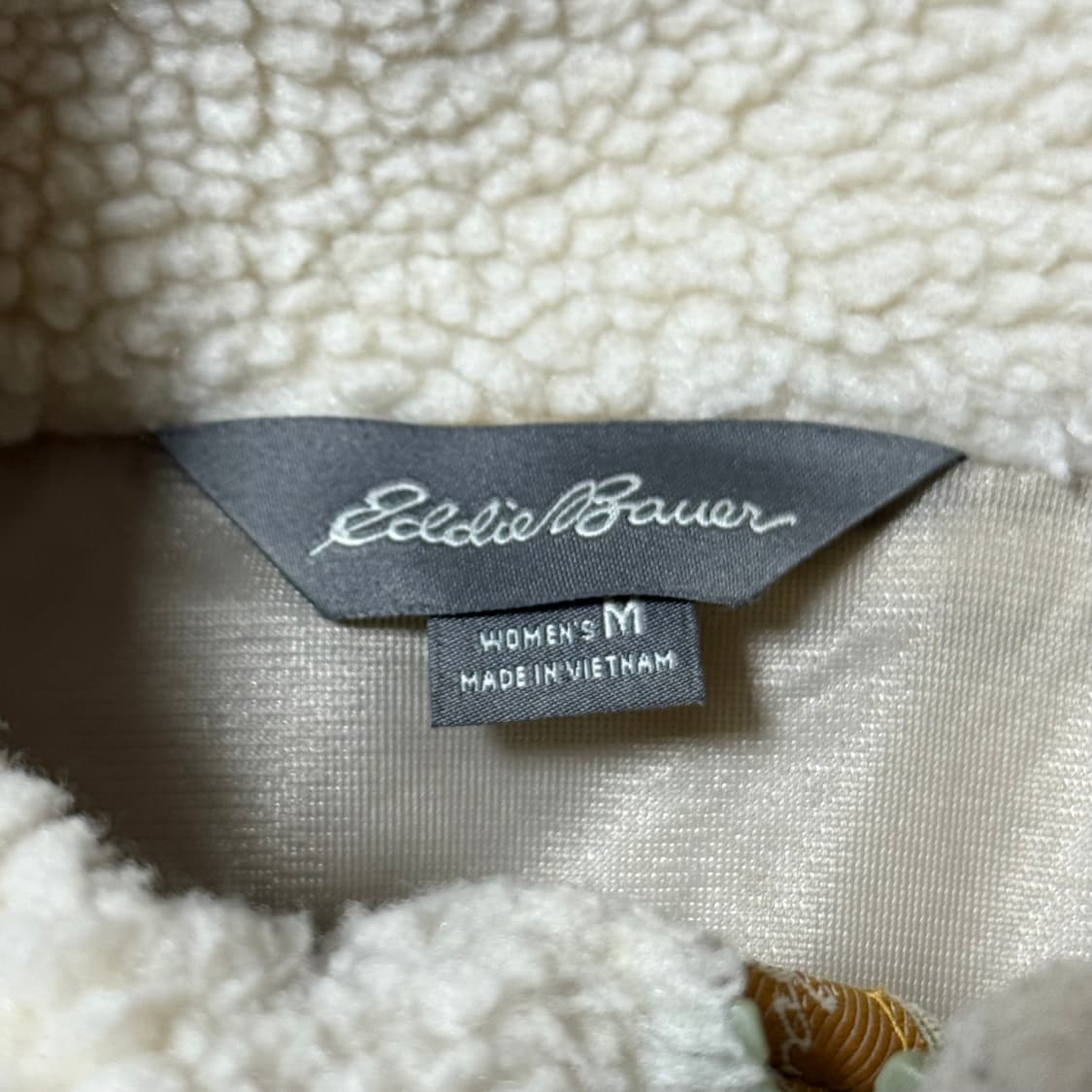 에디바우어 롱 쉐르파 후리스 코트 상품이미지6