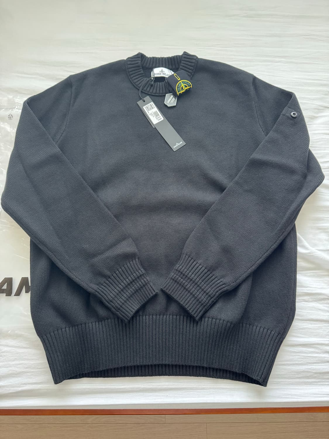 스톤아일랜드 윈터 코튼 니트 새상품 상품이미지1