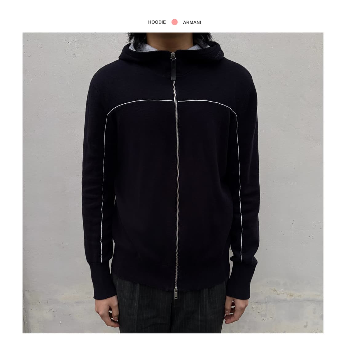 아르마니 익스체인지 후드집업 상품이미지1