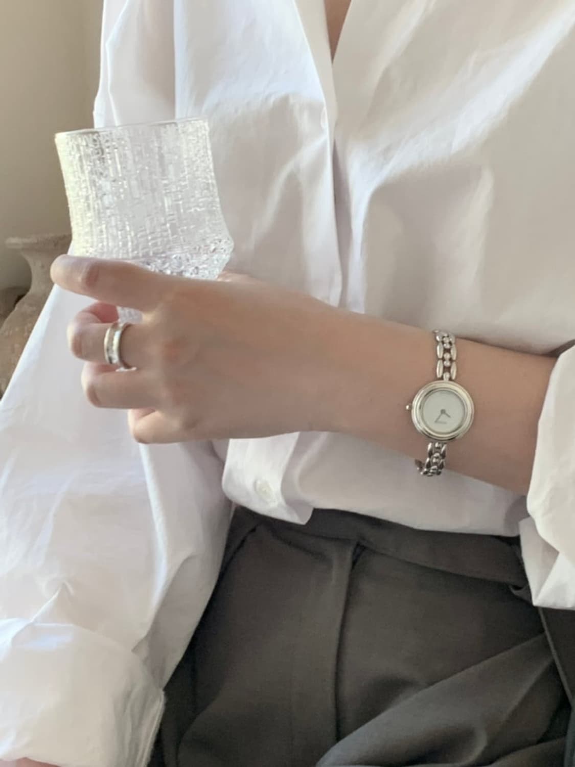 빈티지 티파니앤코 1837 스털링 실버 반지 상품이미지4