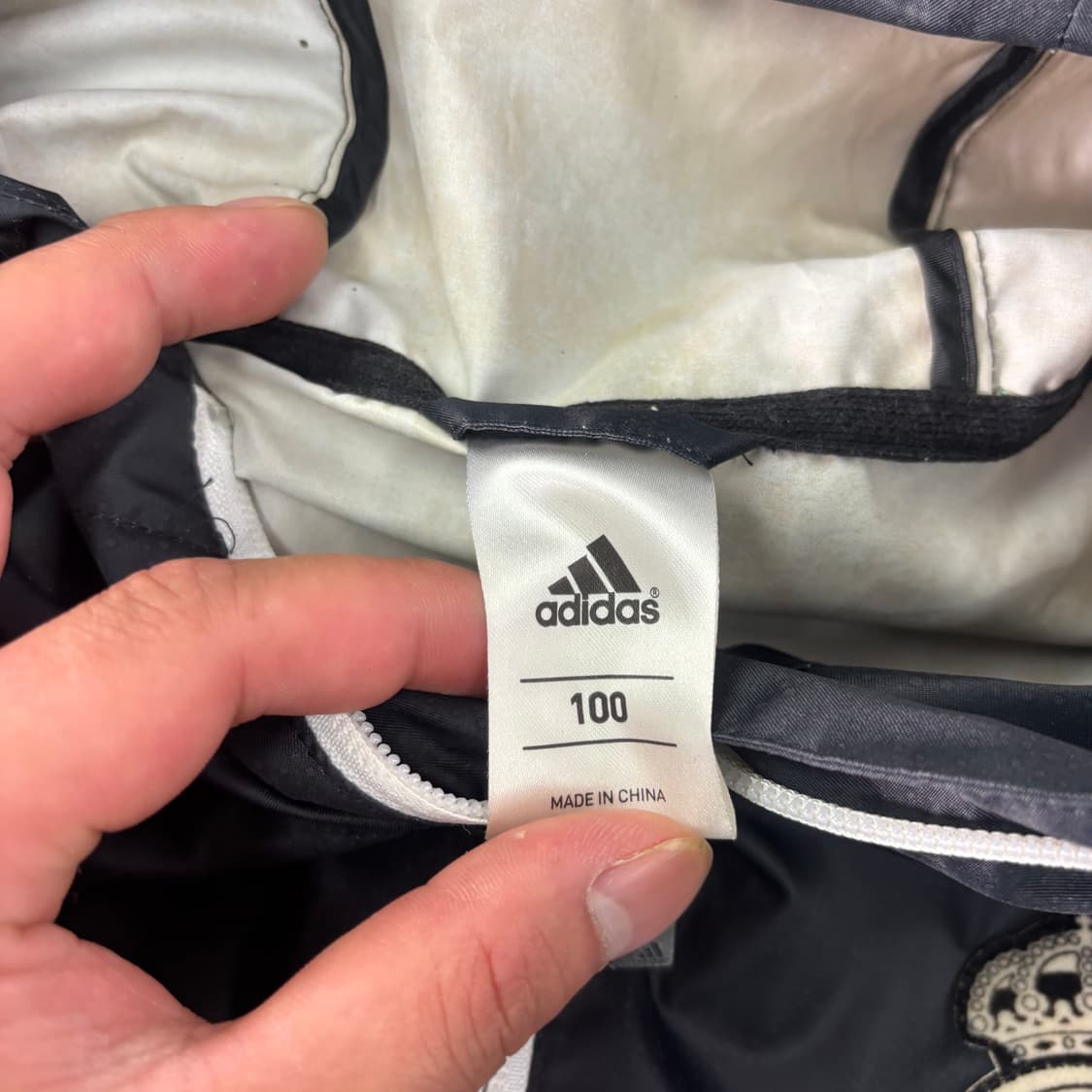 100 아디다스 레알마드리드 2021 바람막이 자켓  상품이미지3