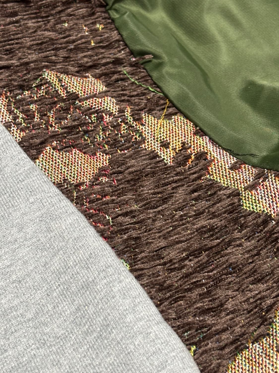 엔더슨벨 contrast hoodie olive XL 상품이미지6