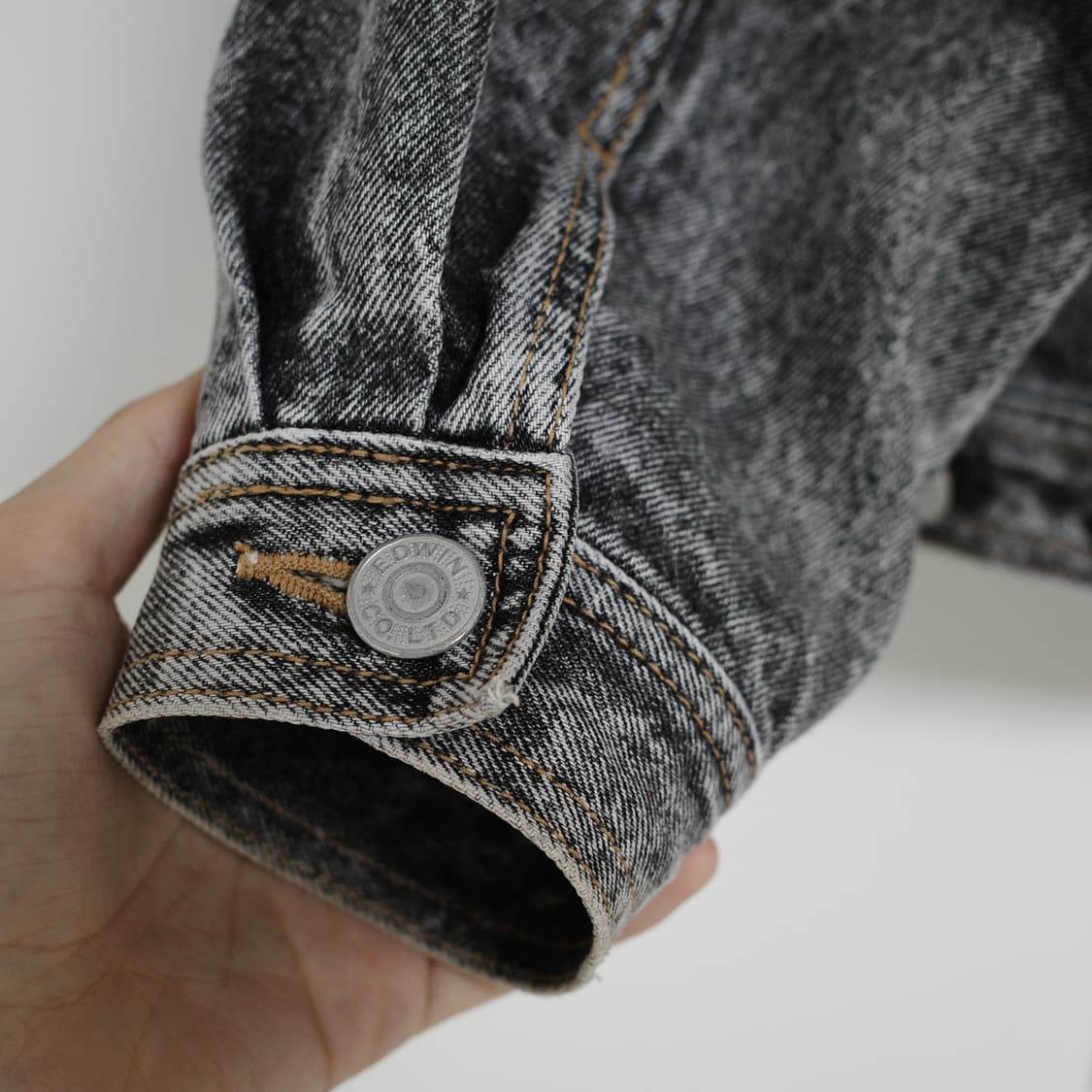 에드윈 데님자켓 판매합니다 (90s) 상품이미지5