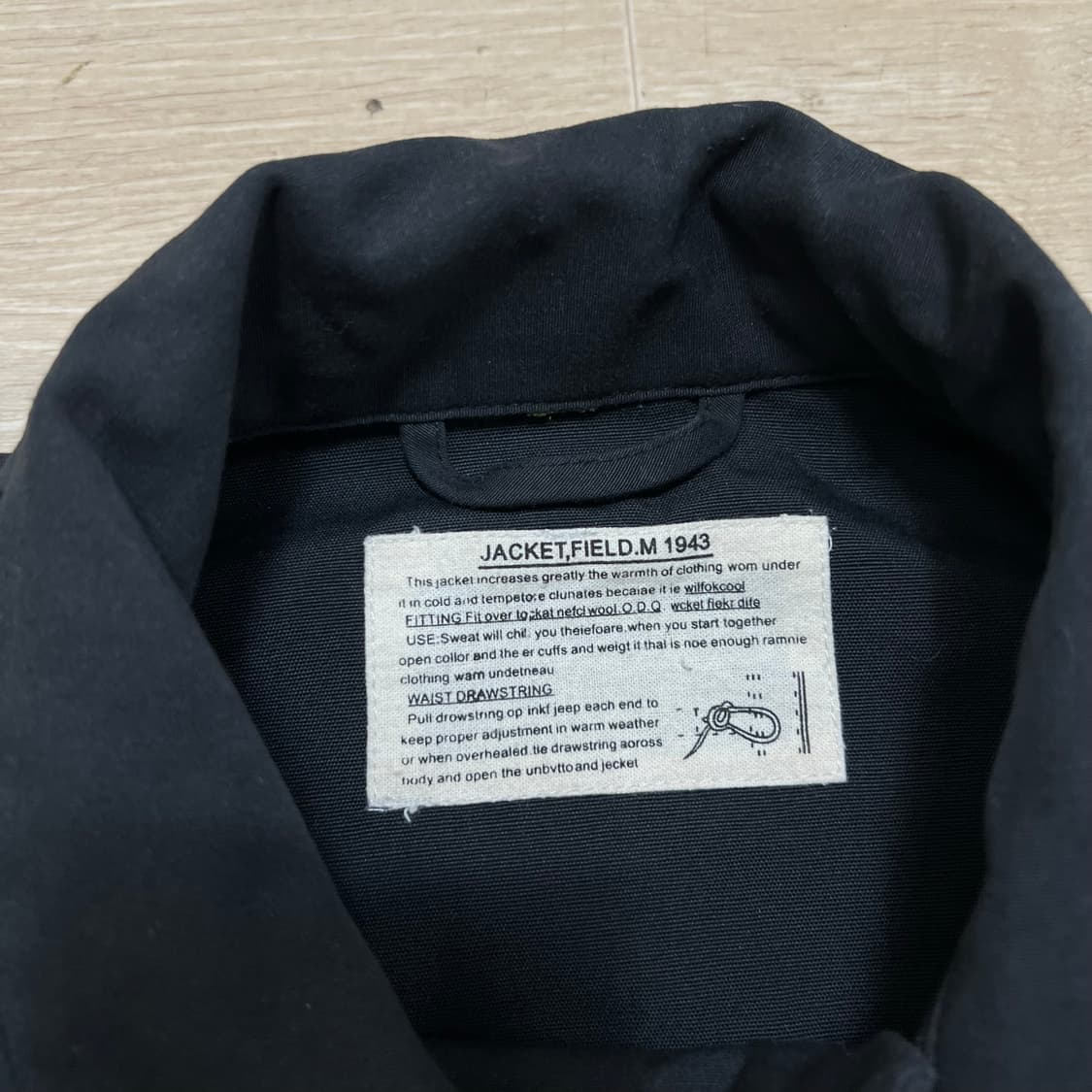 밀리터리 군복 야상 필드자켓 [블랙] XL/105 상품이미지4