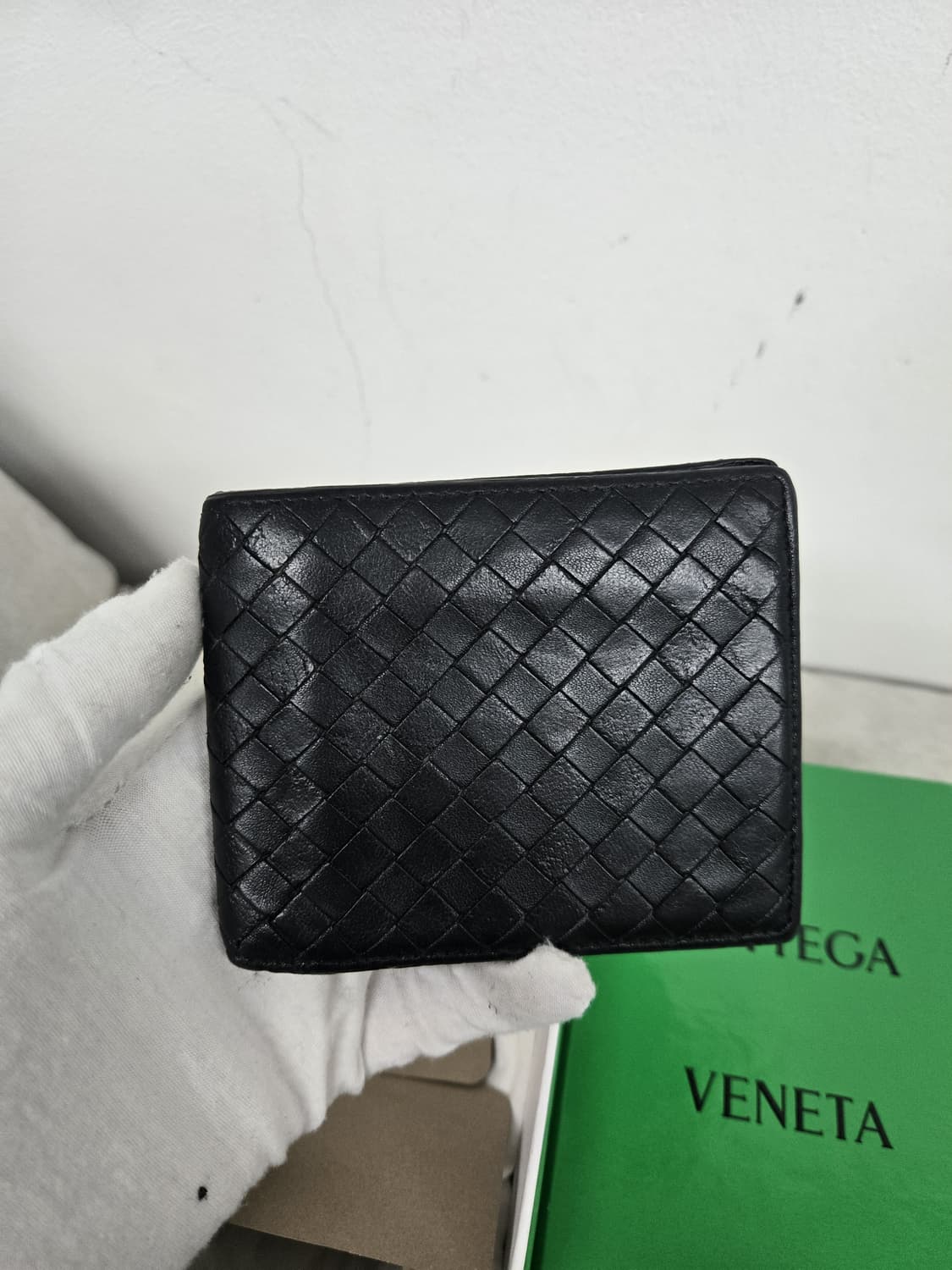 [보증서 정품]보테가베네타 반지갑 상품이미지1