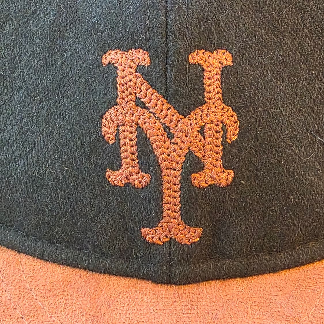 에임레온도르 X 뉴에라 뉴욕메츠 울 투톤 햇 그린 상품이미지7