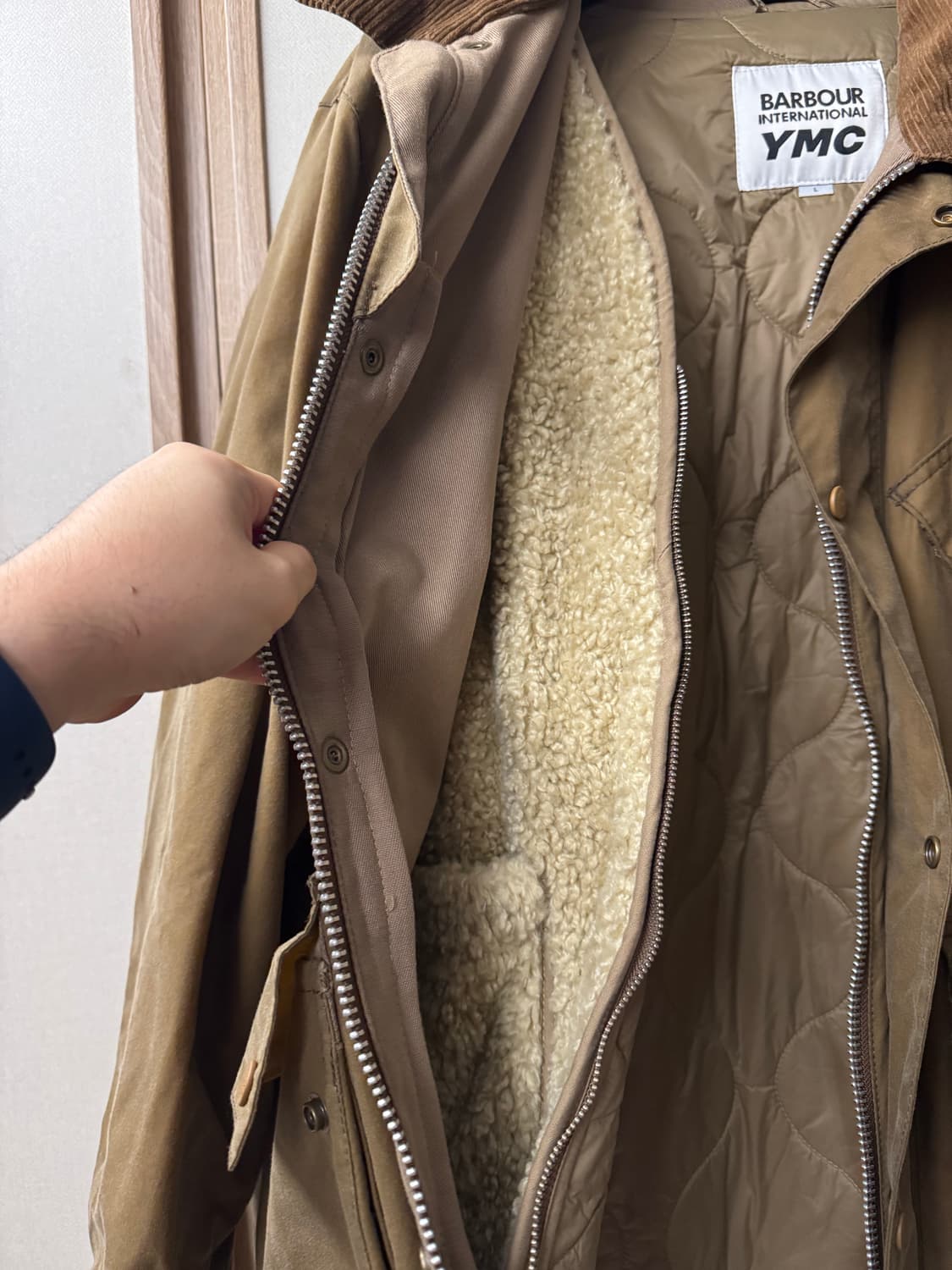바버 X YMC 콜라보 비데일자켓 상품이미지3