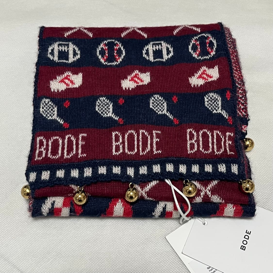 보디 BODE Sporying jacquard 머플러 상품이미지4