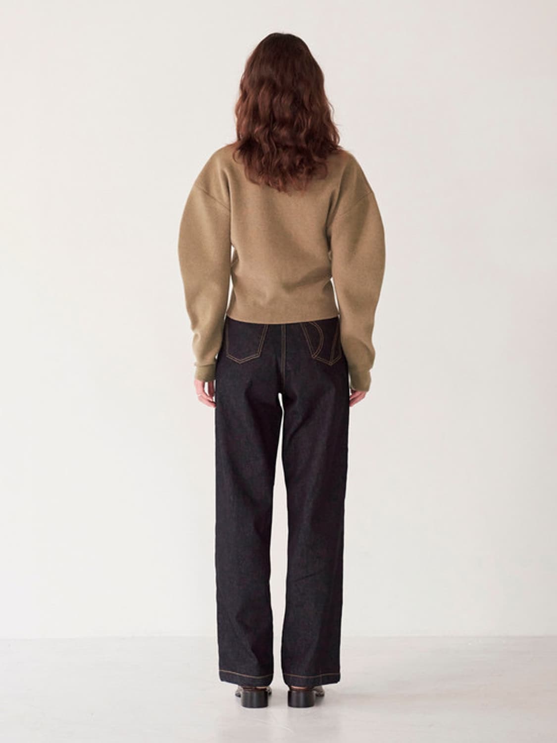 DIAGONAL 다이애그널 라운드 실루엣 가디건 상품이미지2