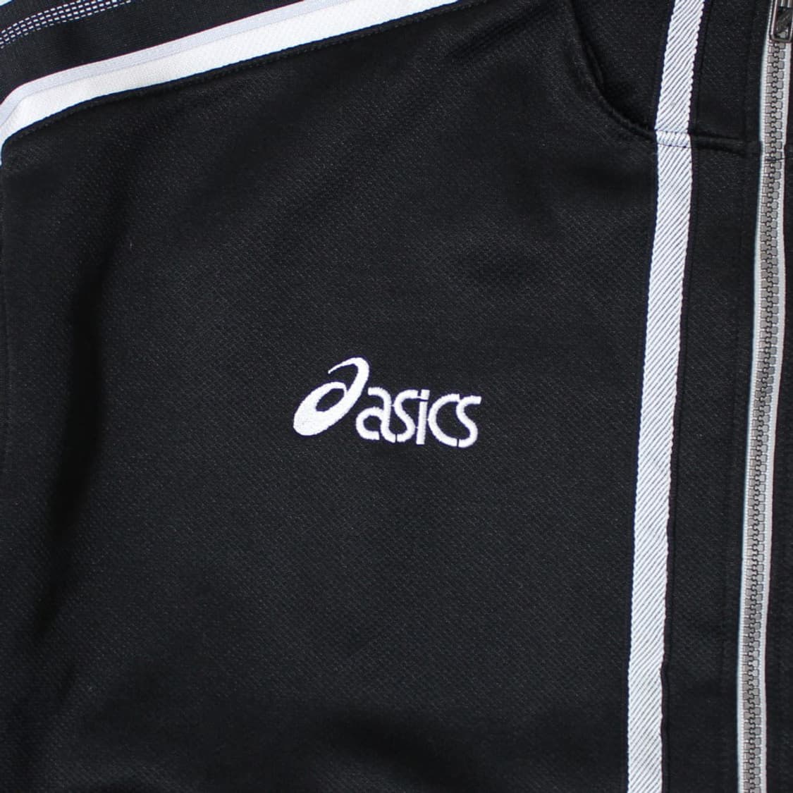 Asics 아식스 올드스쿨 검흰 집업 상품이미지2