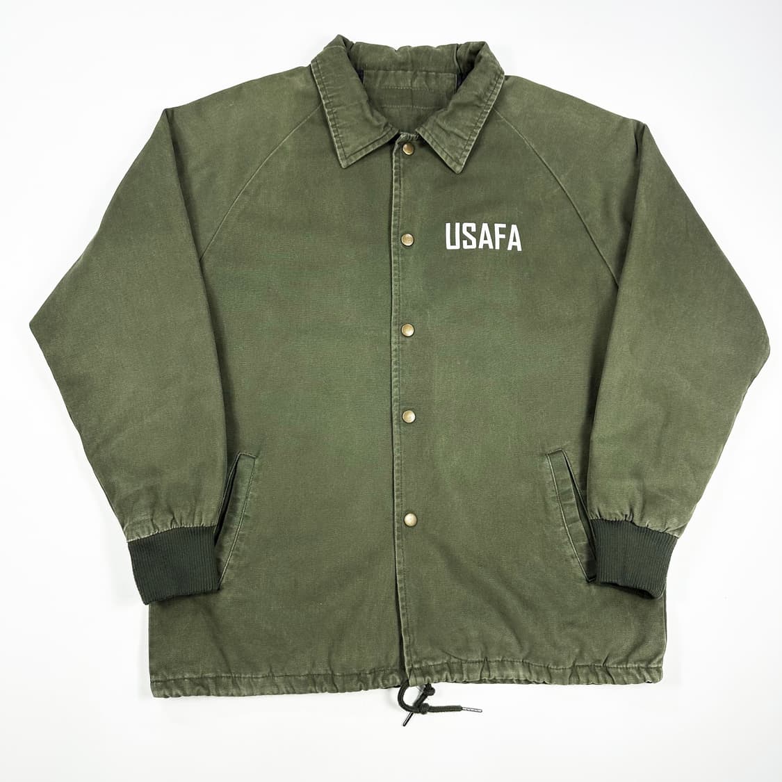 VTG 빈티지 USAFA 백로고 카키 자켓 (M) 상품이미지2