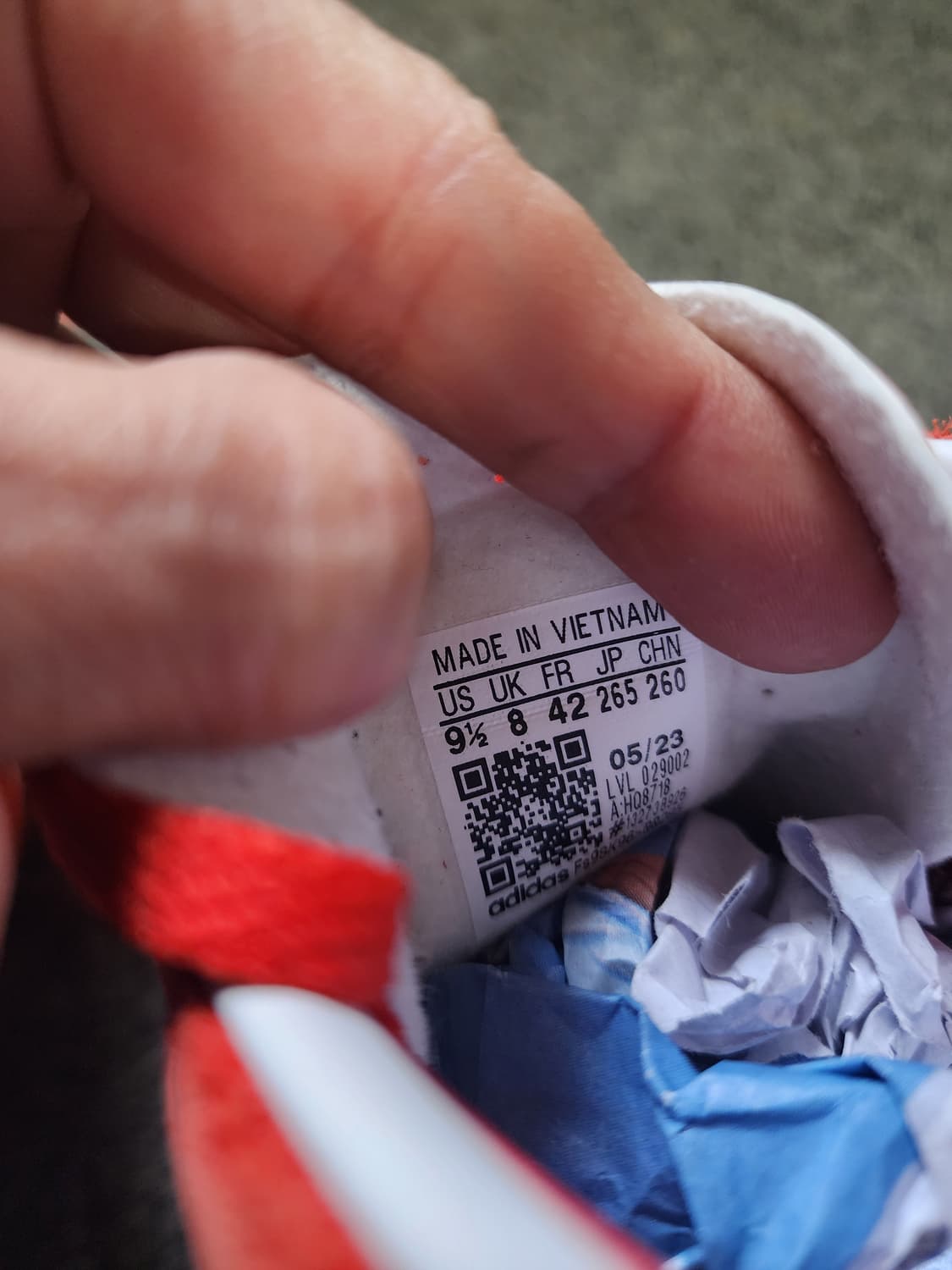 아디다스 가젤 인도어 볼드오렌지  265사이즈  상품이미지2