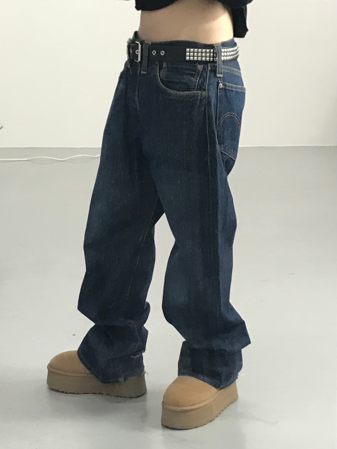 90's 리바이스 201 빈티지 데님팬츠 상품이미지3
