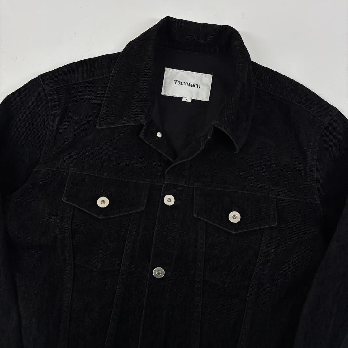 Tonywack 토니웩 벨벳 트러커 자켓 상품이미지2