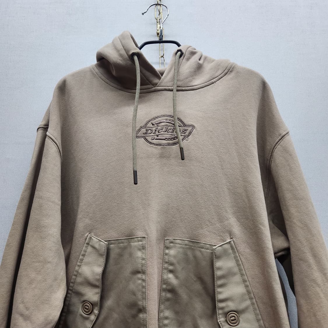 디키즈 빅로고 빈티지 카고 포켓 후드티 M(XL) 상품이미지2