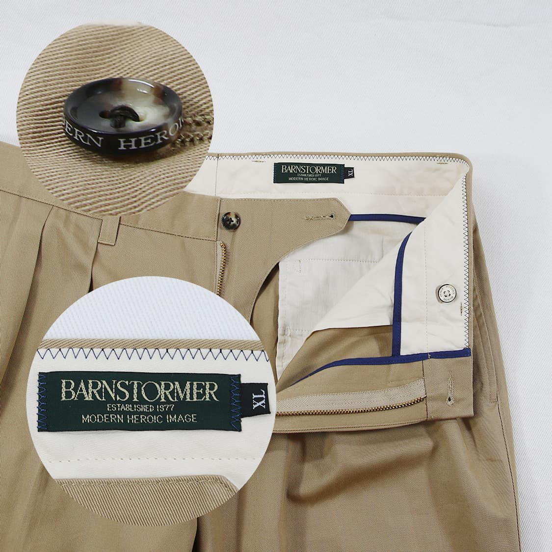 (착용컷) 반스토머 BARNSTOMER 치노 팬츠  상품이미지6