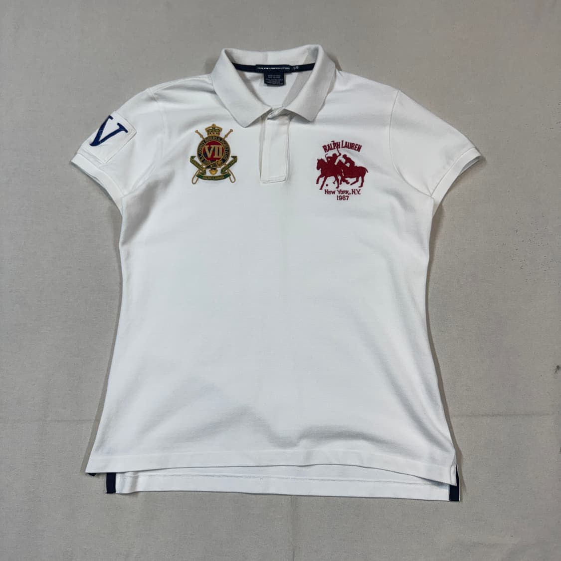 L) 폴로 랄프로렌 빅포니 기마로고 반팔 카라티 피케 셔츠 상품이미지1